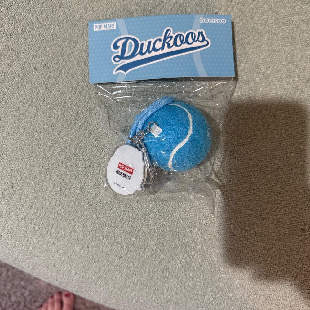 Pop Mart DUCKOO Blue Keychain - Picture 3 of 6